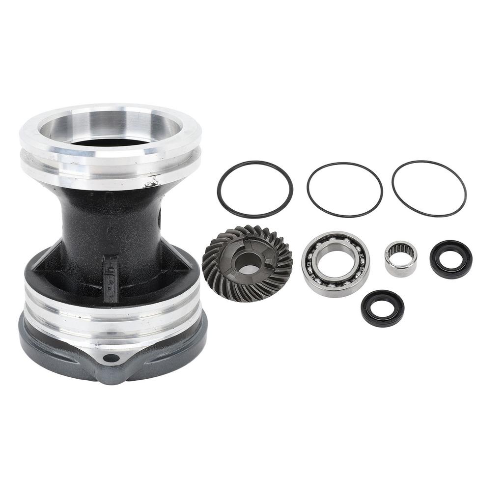 Lower Casing Cap Assy Gear Bearing Oil Seal O Ring Aluminum Alloy Gear Box Cap for 25 30HP Outboard