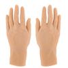1 Pair Silicone Male Hand Model Simulation Silicone Artificial Hand Model Reusable Mannequin Hand for Festival Props