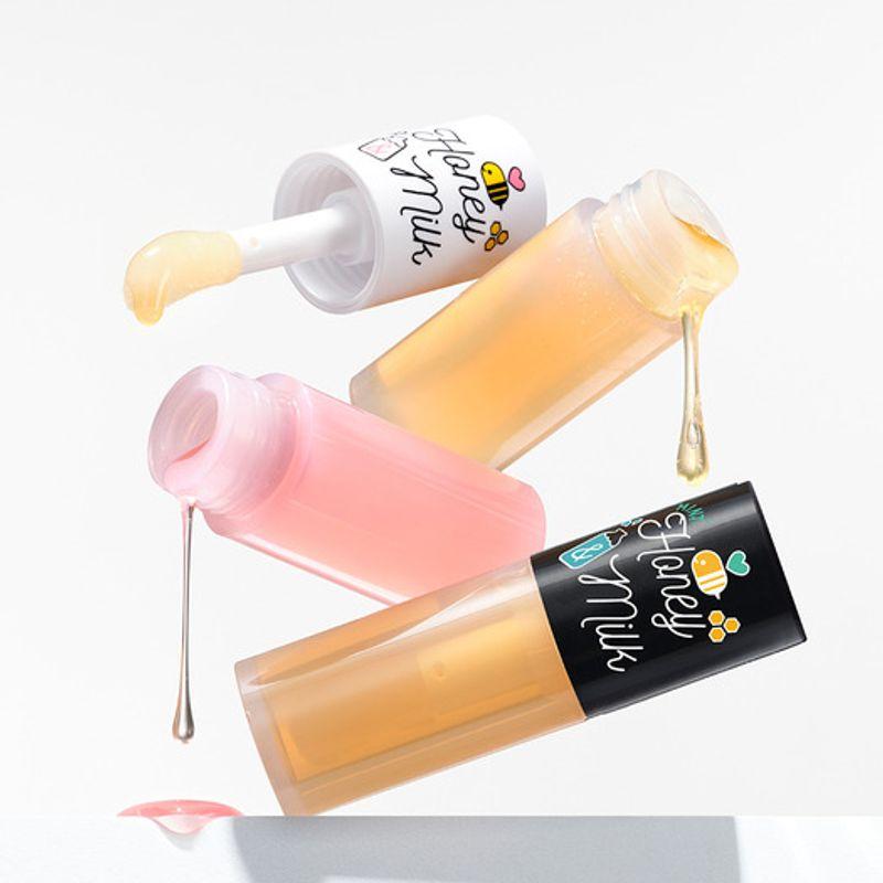 APIEU Honey & Milk Lip Oil (Choose 1 of 3) Lip Oil Peach_AP101762