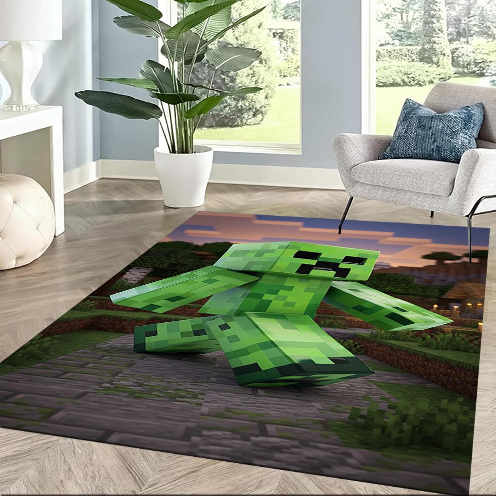 Minecraft 225 Floor Mat Design for Entryway Kitchen Outdoor Playrooms Antislip Carpet Office home decor Spiritual Gift