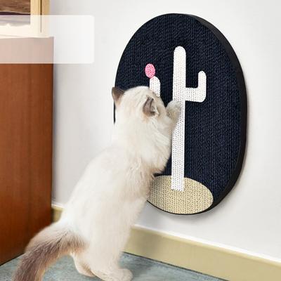 Colored Cat Scratch Board Nest Baby Cat Paw Grinder Wall Sticker Durable Scratch Board with No Shavings Integrated Cat Scratch Board Durable Cat Toy
