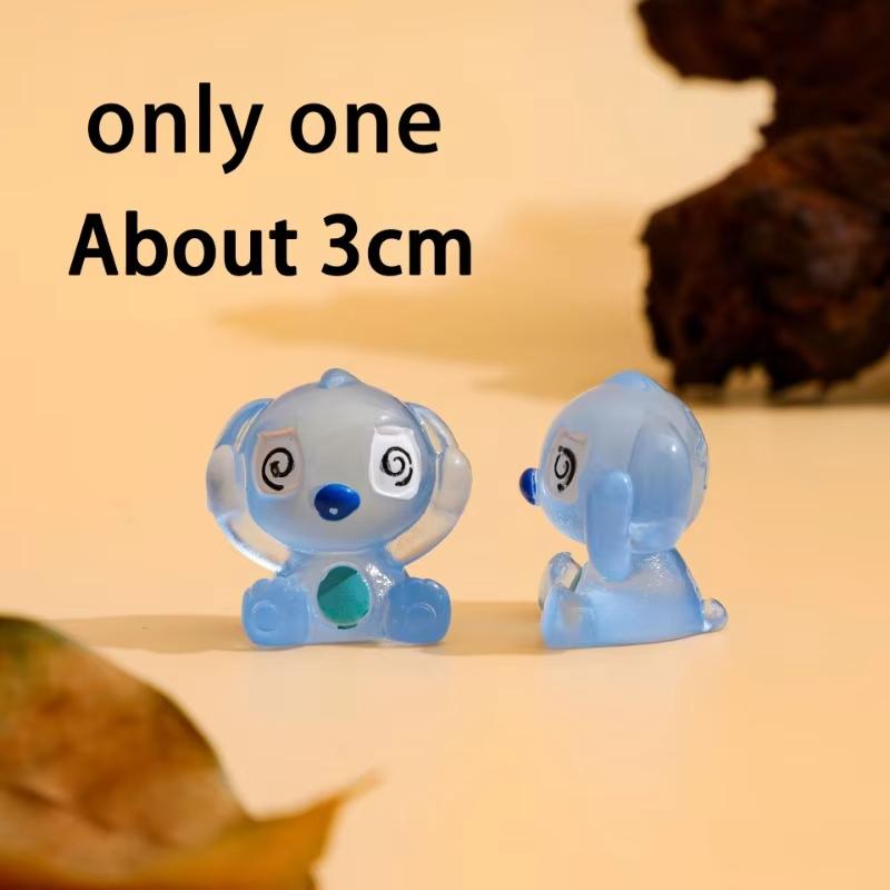 10 קישוטי אספנות חמודים של דיסני סטיץ זוהרים בחושך, מושלמים לקישוט הבית, הגינה והמסיבה