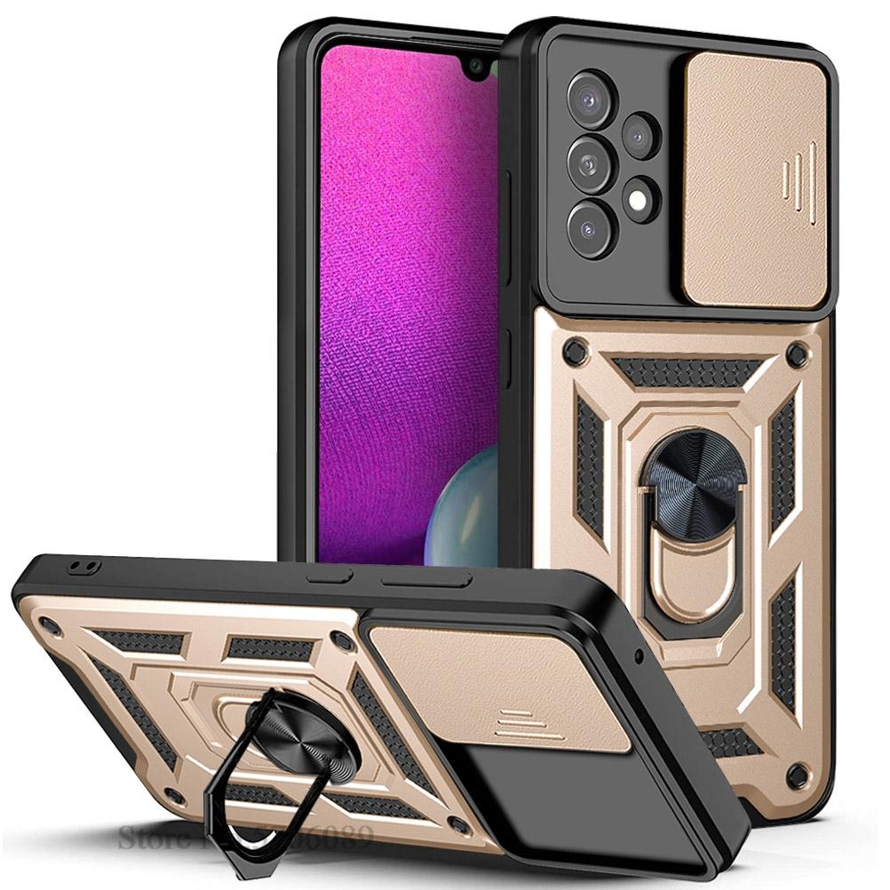 A52 A52s For Samsung A52S 5G Case Shockproof Slide Lens Protector Armor Phone Cover For Samsung Galaxy A52 5G Case Coque Fundas
