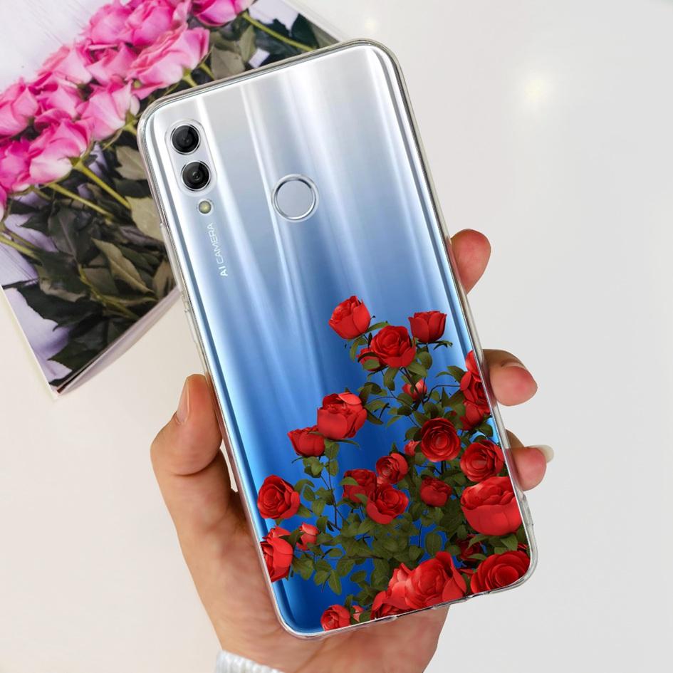 Für Honor 10 Lite Hülle HRY-LX1 HRY-LX2 Abdeckung Mode Schmetterling Transparentes Silikon Hüllen Für Honor 10 10i Honor10 Bumper