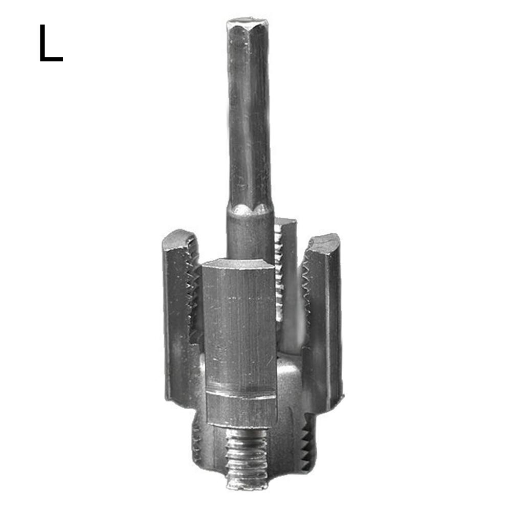 Integrated Internal & External Pipe Threading Tool, DN15 DN20 Pipe Rethreading Upgraded Electric Drill PVC Water Pipe Threader