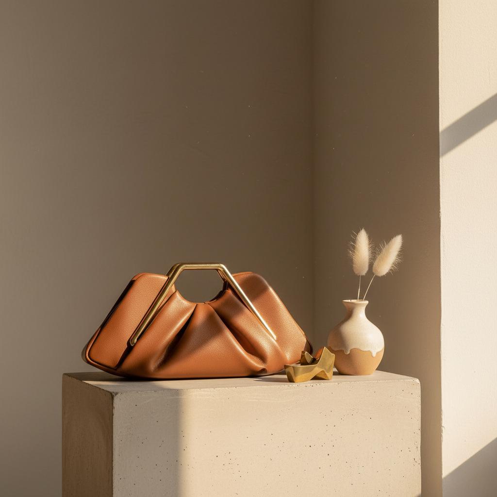 Fashionable Cloud Bag, Light Luxury High-end Pleated Bag, Dumpling Bag, Women's Simple Handbag, Dinner Bag