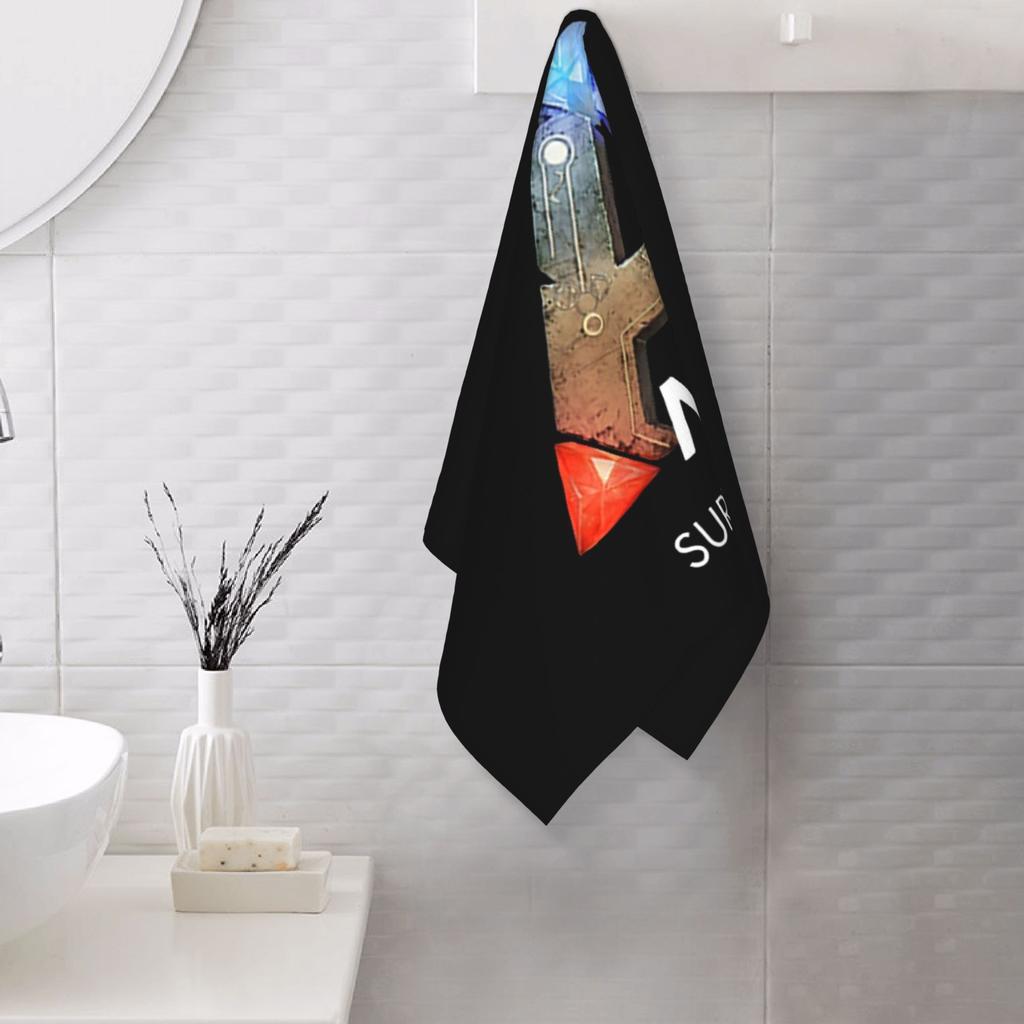 Ark Survival Evolved black Soft Face Towel Quick Dry Pool Bath Cotton Towels Breathable