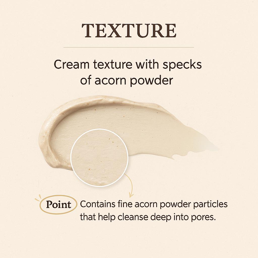 SKINFOOD Acorn Pore Elasticity Cleansing Foam (150ml)