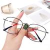 Fashion unisex square Plain glasses for men women Metal frame glasses for party eyeglasses Gentle Black Edging frame