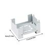 Picnic Stove And Heater Portable German Folding Cassette Stove Solid Fuel Stove For Outdoor Camping