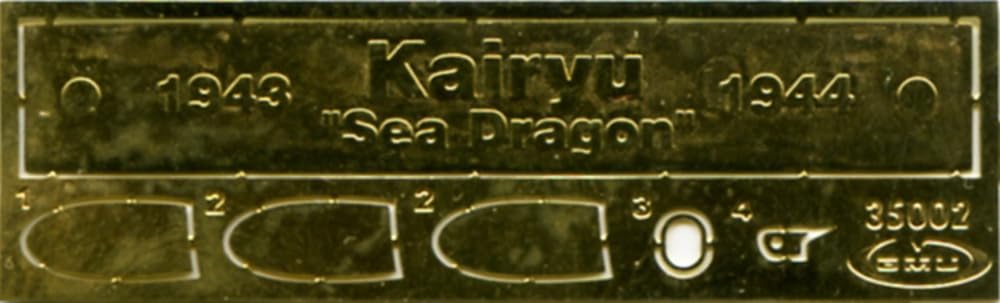 beaver corporation Japāna Kairyu Vēlā Modeļa Miniatūra Zemūdene Plastmasas Modelis BEL35001 1/35