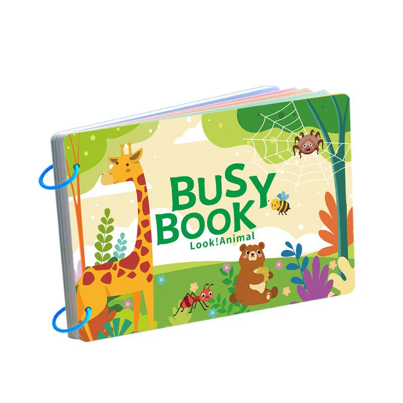 Cartoon Sticker Activity Book Fun Puzzle Game To Boost Concentration Reusable Stickers Educational Kids  Book