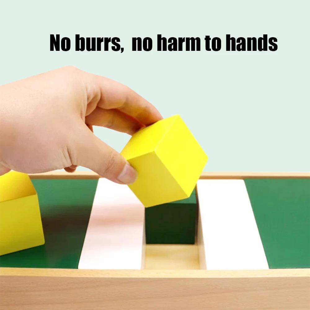 Non-Toxic Montessori Math Teaching Binomial Trinomial Kids Wooden Toys Sensory Play Math Learning Toys For Kids 3+ Years Old Educational
