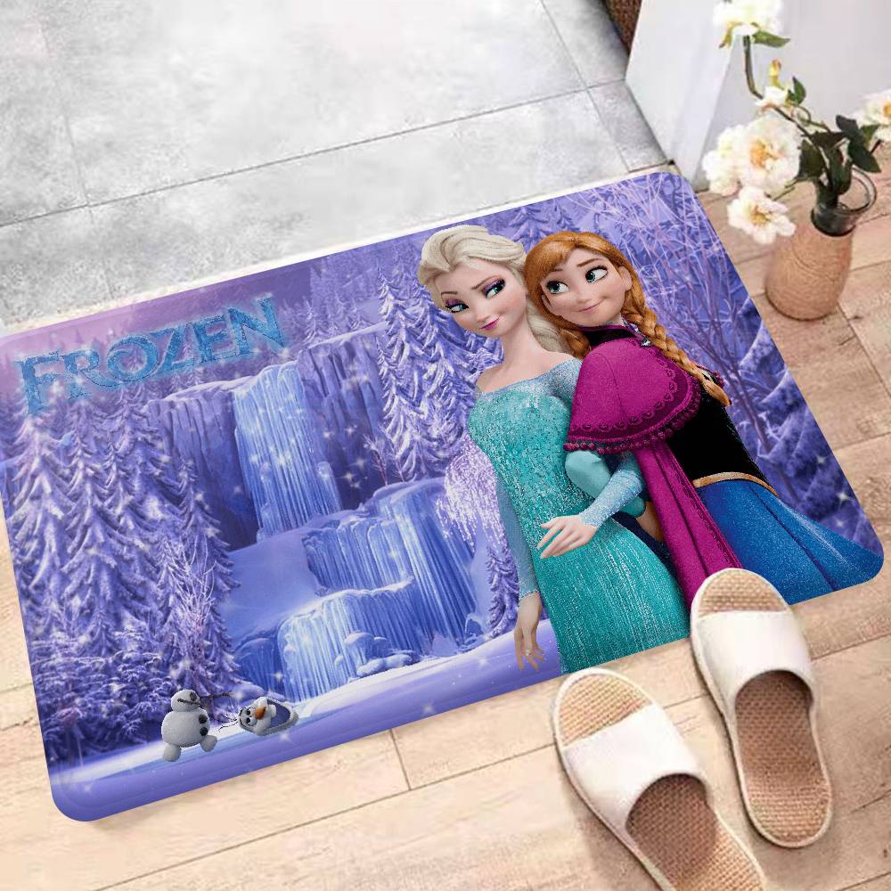 Film Cartoon F-Frozen Raummatten Waschbar Rutschfest Wohnzimmer Sofa Stühle Bereichsmatte Küche Alfombra