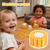 Corn Puzzle Decompression Toy 3D Printed Corn Fidget Toy Stress Relief Desktop Toy for Adults Teenagers