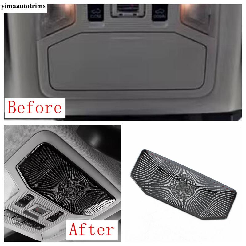 Car Front Reading Light Lamp Audio Tweeter Speaker Frame Cover Trim For Toyota RAV4 XA50  - 2025 RAV 4 Hybrid Accessories