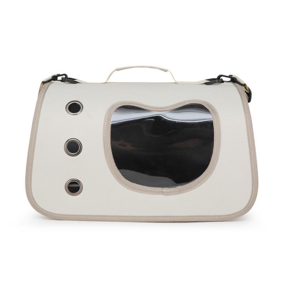 Pet Shoulder Crossbody Bag Breathable and Portable Pet Outing Cat Dog Backpack Outdoor Travel Handbag Foldable Outing Pet Bag