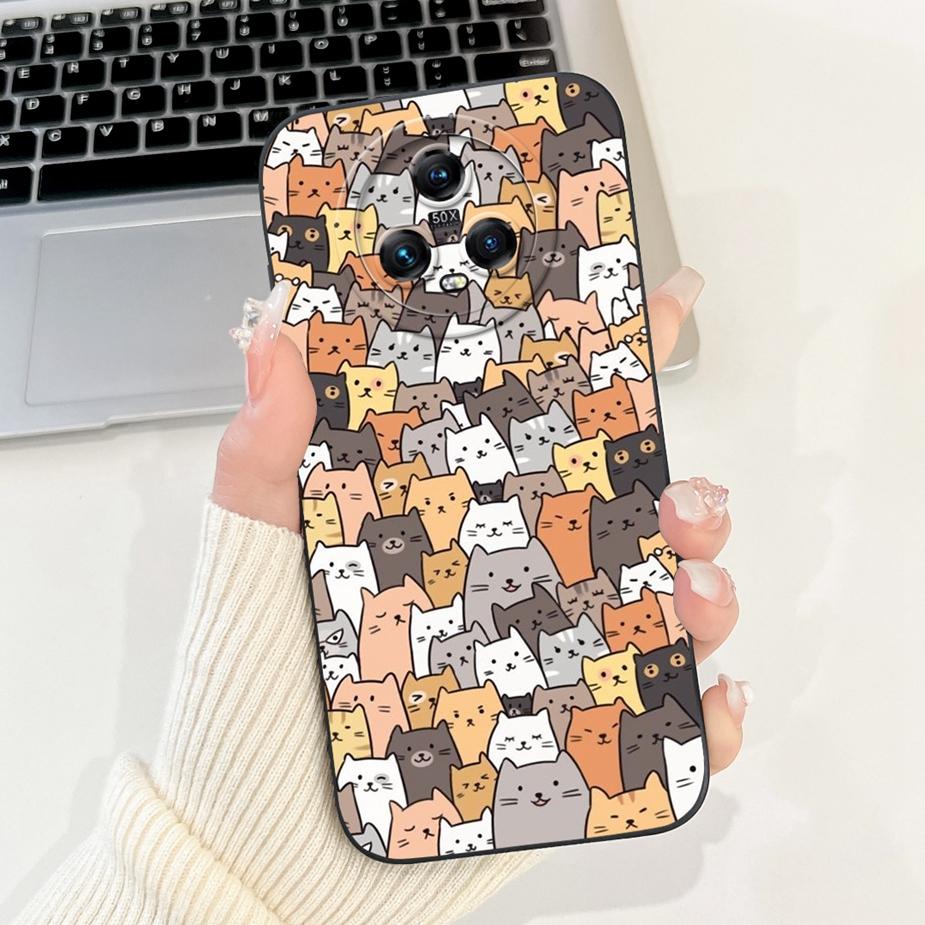 For Honor Magic5 Pro Case PGT-AN10 Cute Fashion Cartoon Cover Soft TPU Phone Case For Honor Magic 5 Pro Magic5 Lite Fundas Coque