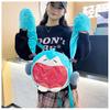 New Hatsune Miku Double Shoulder Cartoon Cute Plush Lolita Funny Soft Girl Bag