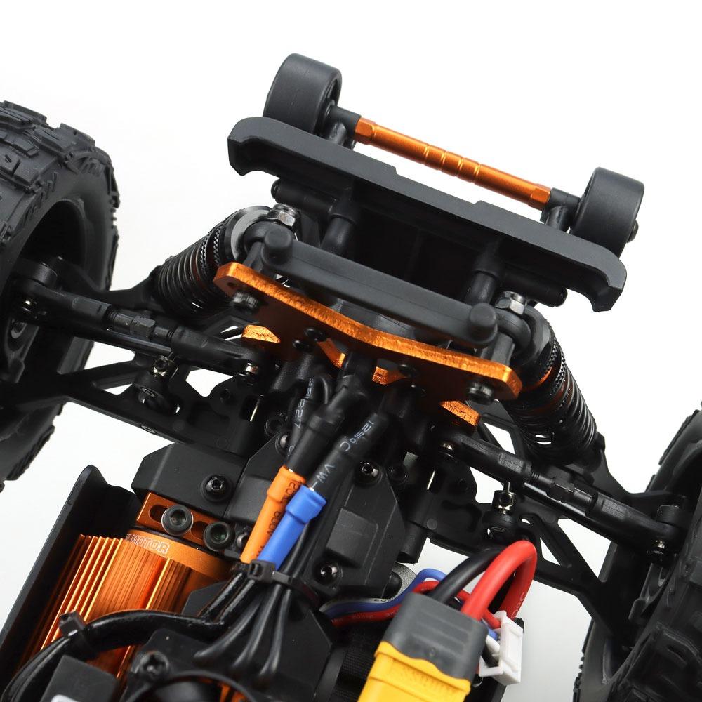 1:16 Scale Brushless RC Car 2.4G 4WD 80 KM/H High Speed Remote Control Car Off-Road RC Truck With LED Lights Gifts For Kids