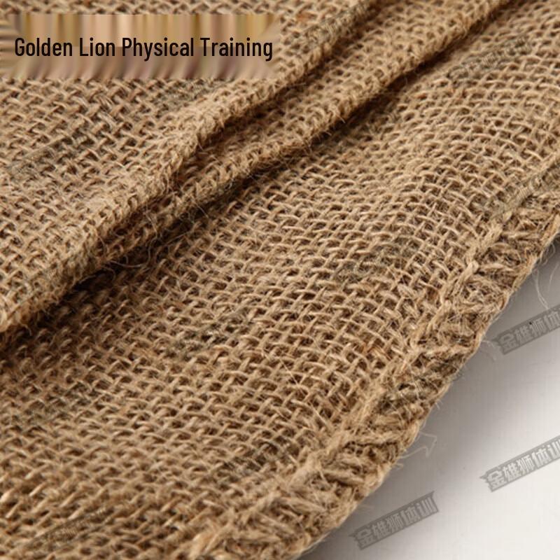 Golden Lion Thickened Jute Linen Fabric Sheets