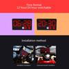 12V Motorcycles Digital Clock Voltmeter Thermometer Motorcycles Accessory  Electronic Meter Waterproof