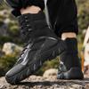 High Quality Warm Men Boots High Top Non Slip Hiking Boots Outdoor Lightweight Hunting Trekking Camping Work Boot Ankle Boots