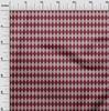 oneOone Cotton Flex Red Fabric Argyle Check Sewing Fabric By The Yard Printed Diy Clothing Sewing Supplies 40 Inch