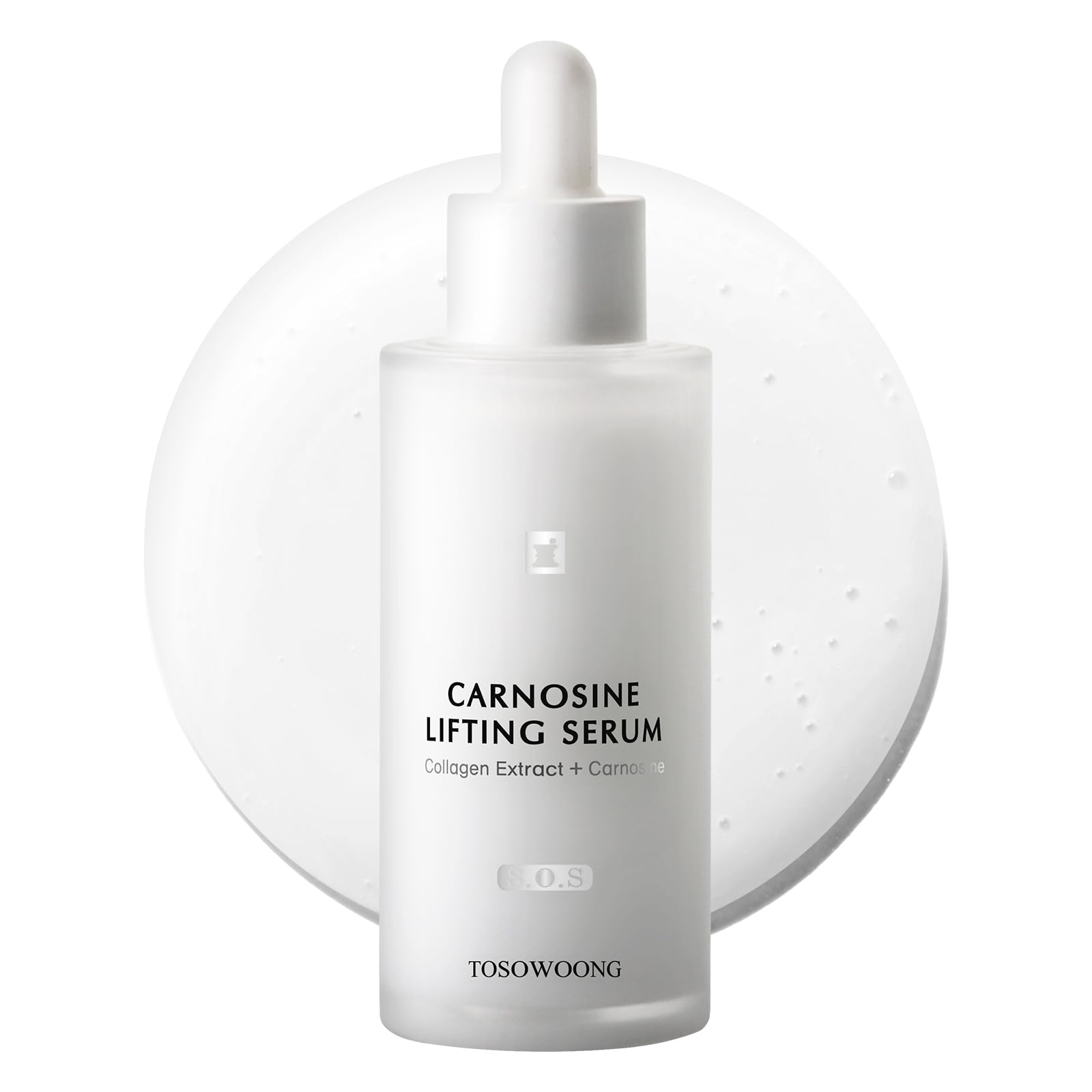 

TOSOWOONG Carnosine Lifting Serum Carnosine Adenosine Korean Skincare Cosmetics 50g, Collagen, Moisturizing, Firmness, Elasticity, Wrinkles, Dryness,
