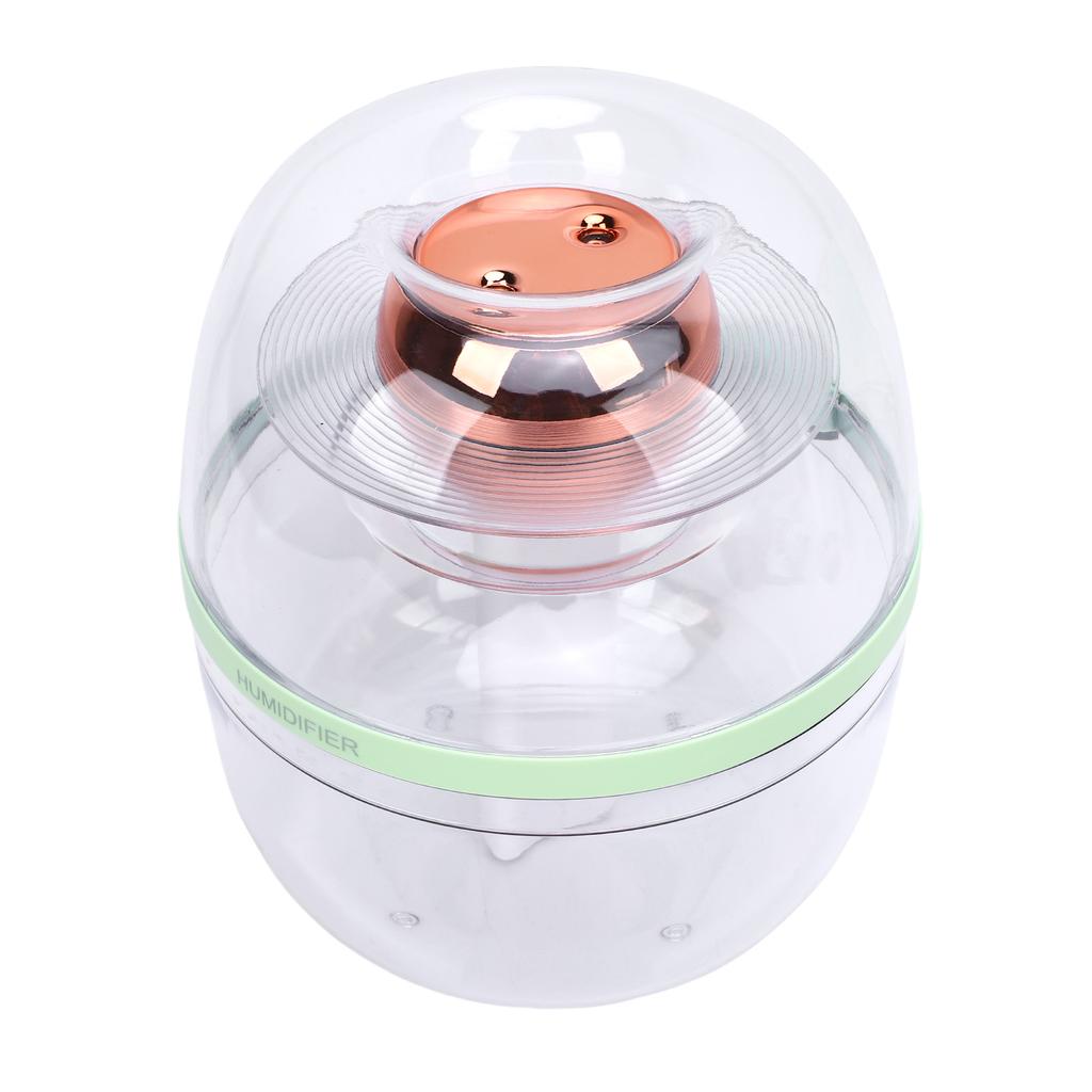 Portable Small Humidifier 3L Dual Nozzle Quiet Clear USB Desktop Humidifier with Night Light for