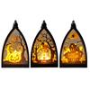 LED Night Lamp Bedside Light Battery Powered Electronic Candle Light Halloween Party Decoration Photography Prop