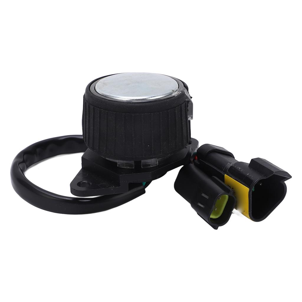 Throttle Motor Knob Switch ABS Alloy Steel Sensitive Throttle Motor Rotary Knob 21Q4‑20812 for Hyundai R 9 Excavator