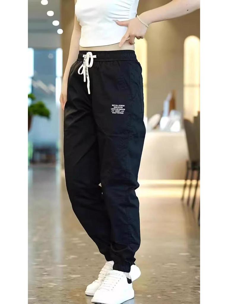 2024 Men's Quick-Drying Summer Workwear Pants - Lightweight, Casual, and Sporty with Cuffed Design