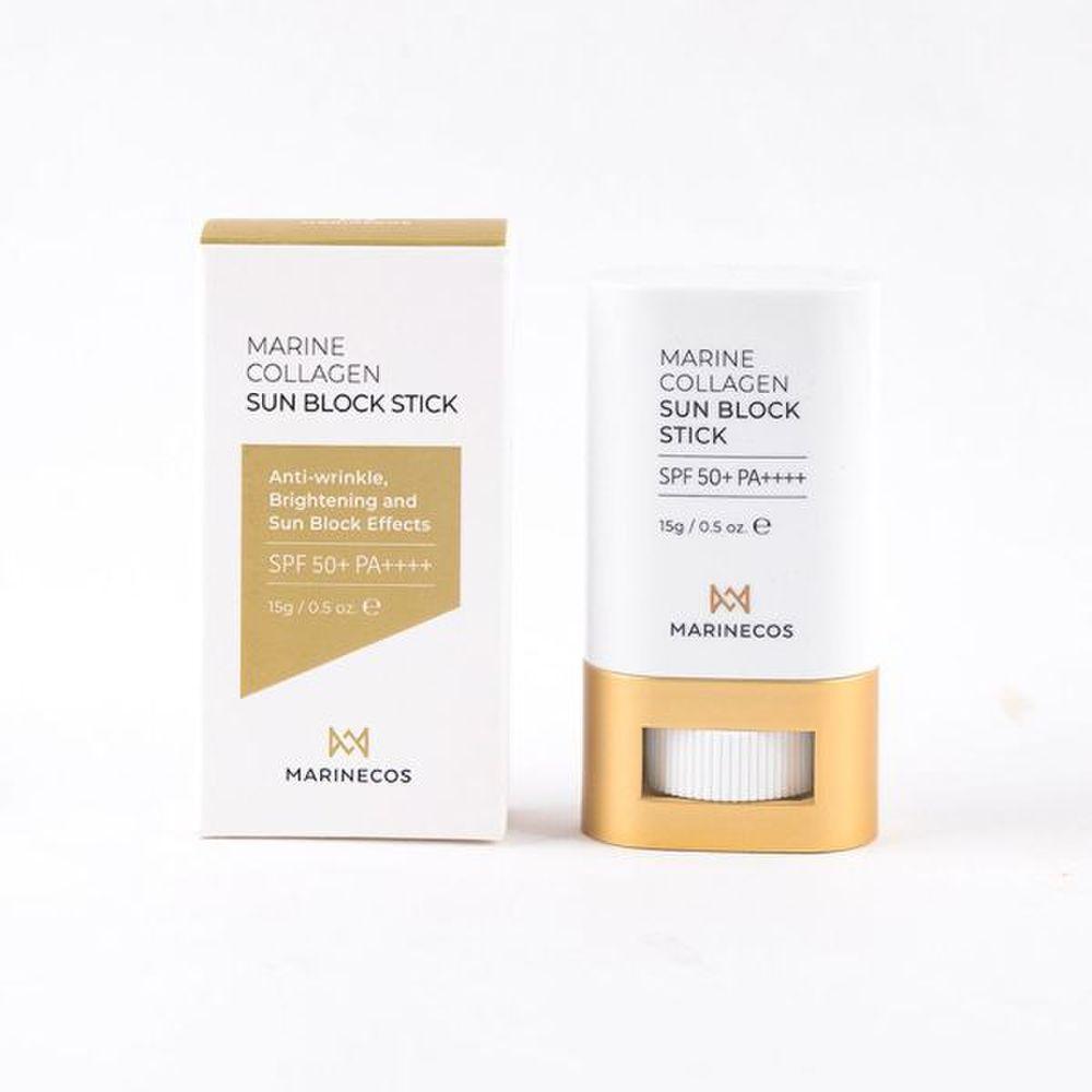 Marine Collagen Sunblock Stick Marine Techno Course Collagen Sun Stick Sunblock Sun Cream