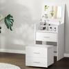 Bedside Tables Artiss Dressing Table 2 In 1 Set Hidden Makeup Mirror Storage Drawers
