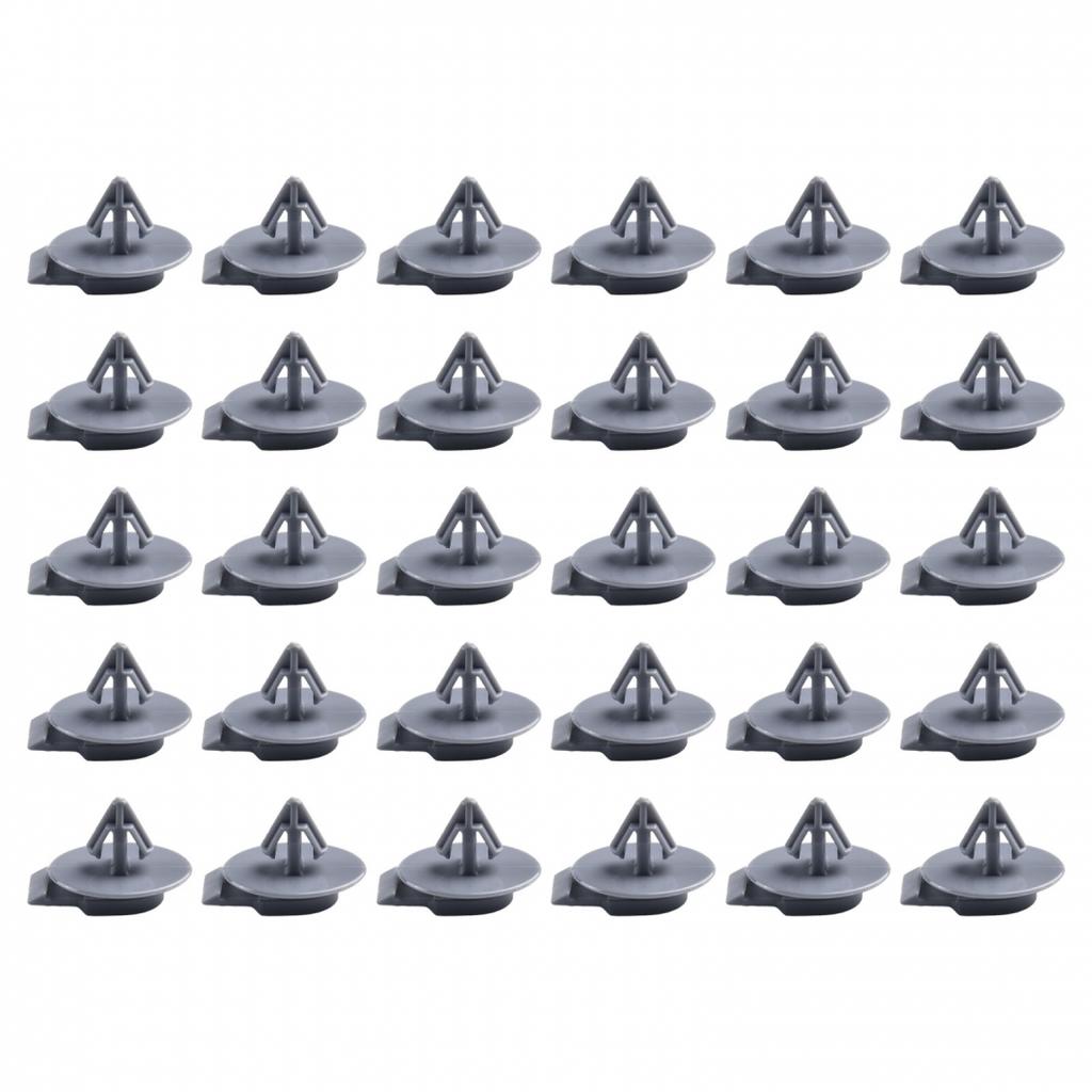 Molding Arch Trim Clips Trim Wheel 0713275782 30Pcs