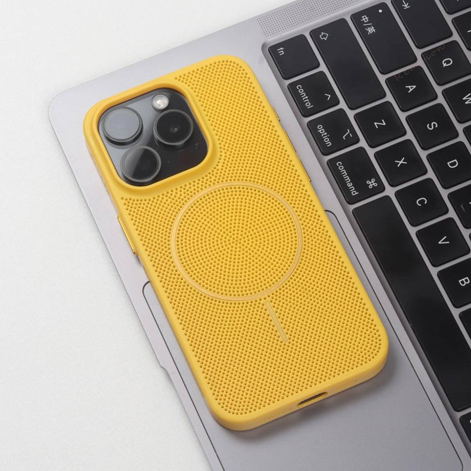 Cute Magnetic Heat Dissipation Phone Case for iPhone 14 15 16 Plus 11 12 13 16 Pro Max Matte Magsafe Charging Shockproof Cover