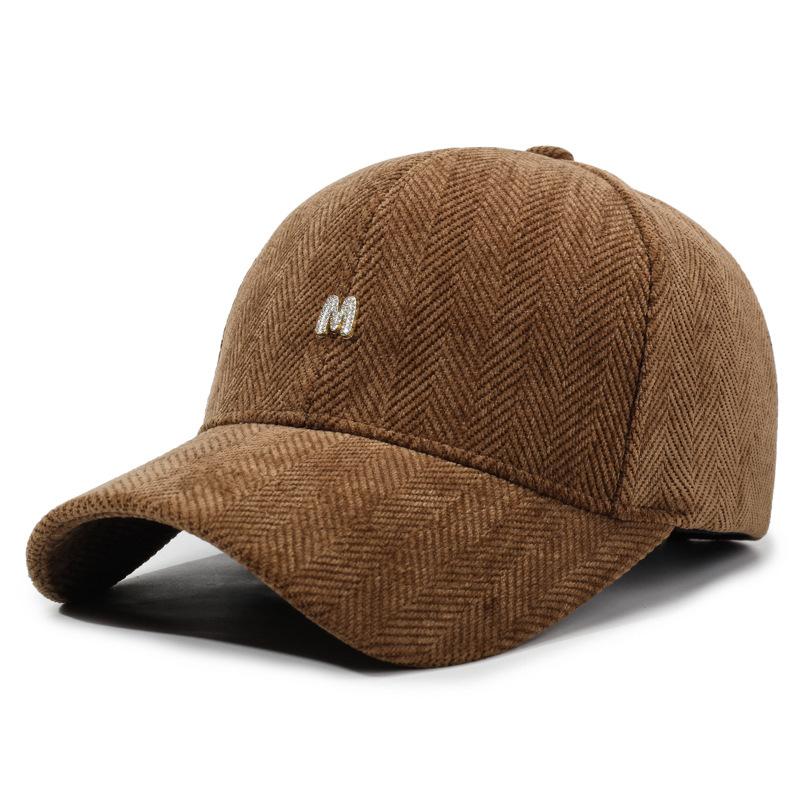 Bokstav Basebollkeps Dam Höst Vinter Utomhuskeps