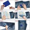 Pack Of 26 Iron-on Jeans Patches Strong Adhesive Jeans Patches Colorful Clothes Patches for Jeans Jackets Pants Clothing