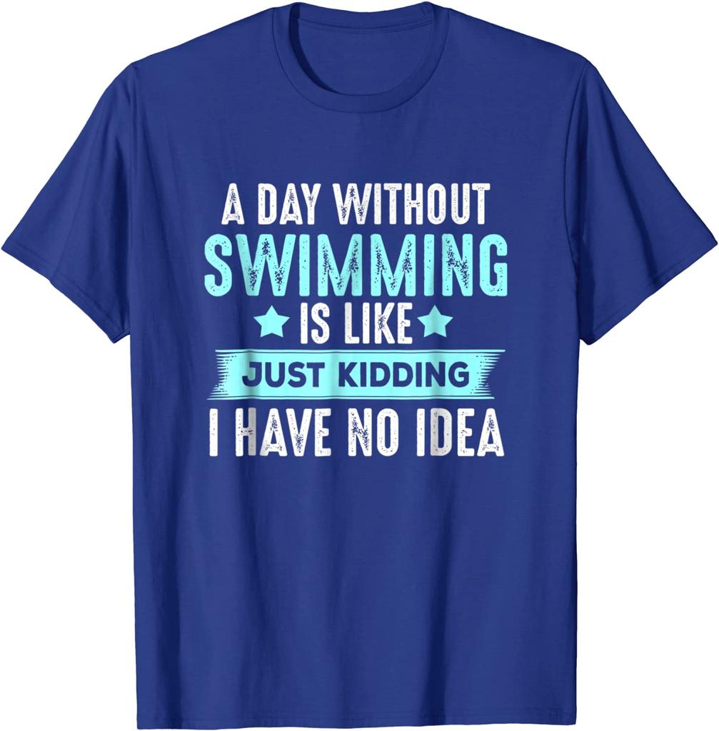 Swimming T-shirt, Funny Gifts For Swimmer, Swim Team  3D Printed Men T Shirts Special Cotton Tops & Tees Geek