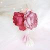 Accessori Capelli Fiori in Tessuto Giapponesi Fatti a Mano Clip Frangia Fermaglio per Capelli Kimono Acconciatura Barrette Geisha Fermagli per Matrimonio Festival