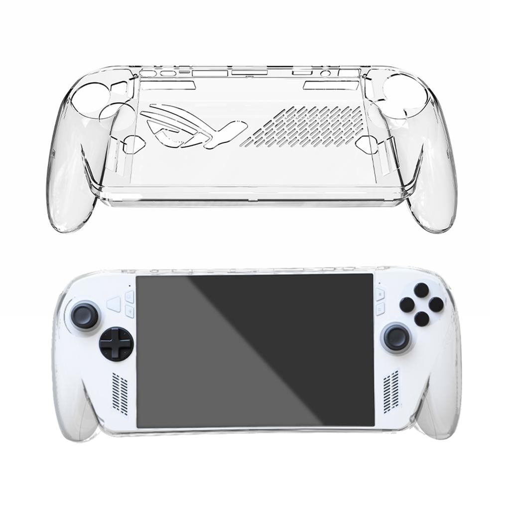 Clear Transparent Case for ROG Xbox Ally X Anti-Slip Anti-Drop Sweatproof Slim Cover Protector Handheld Protective Cover 1/2Pcs
