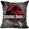Custom Jurassic Park Logo Square Pillowcase Custom Zippered Pillow  Case (One Side)Pillowcase ,(5)