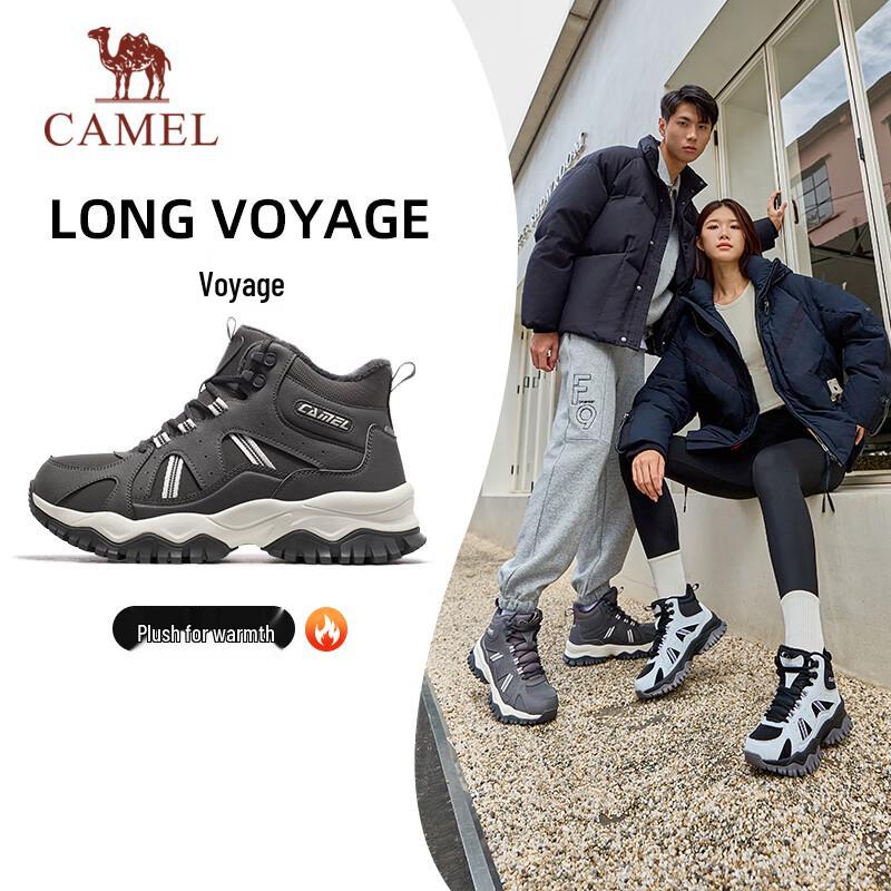 

CAMEL Fleece-Lined High-Top Casual Sport Shoes 39