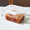 Large Capacity Glass Food Storage Container