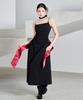 TM3 Carmine Silk Chain Ribbon Dress
