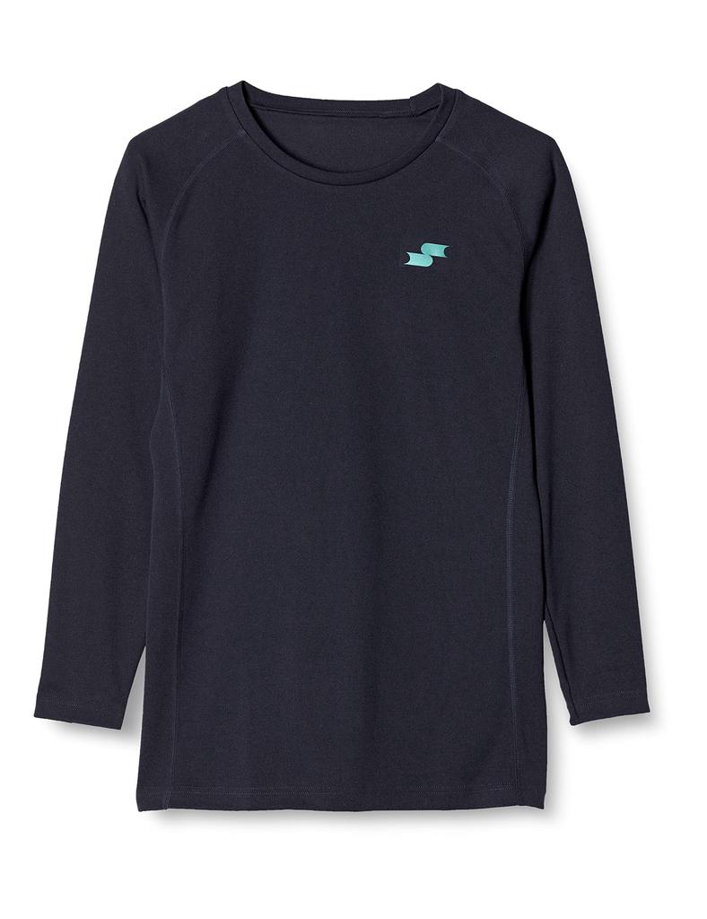 SSK Junior Undershirt Low-Neck Long-Sleeve (Peach Brushed)
