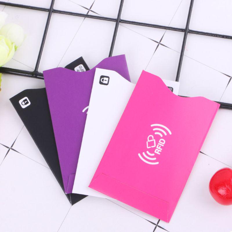 Buy 1Pc ID Credit Card Cover RFID Protector Shielded Sleeve Business