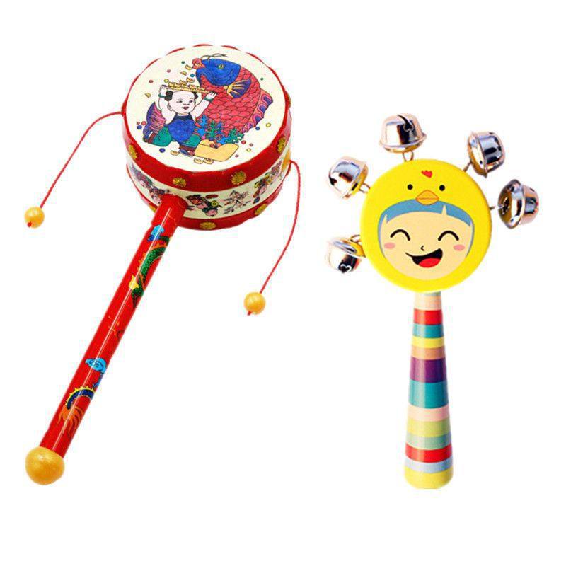 Baby Hand Rattle Toy Rattle Puzzle Early Education 3-6-12 Baby 0 1 Year Old Infant Newborn Boy And Girl