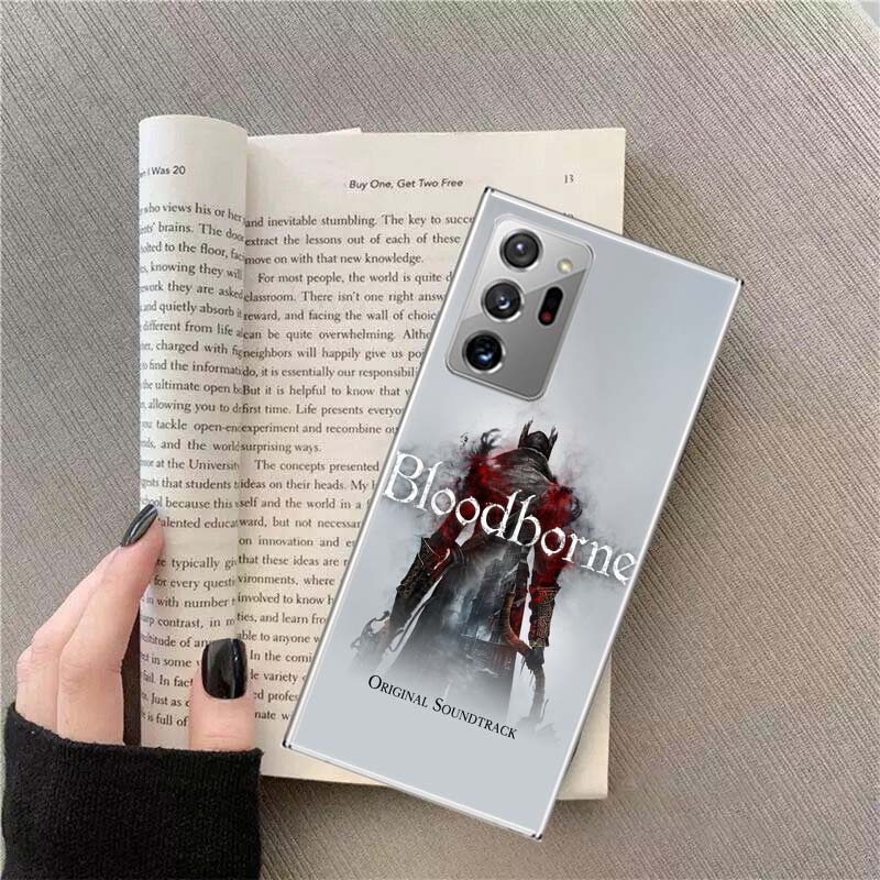 Game Bloodborne Phone Case For Samsung Galaxy S25 Edge S24 S23 FE S22 S26 Ultra S21 S20 S10 Plus Capa Soft